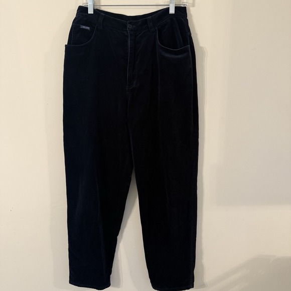 Ralph Lauren Black Label Pants - Y2K Lauren Jeans Co Ralph Lauren Womens Pants Size 12 Navy Velvet‎ Stretch